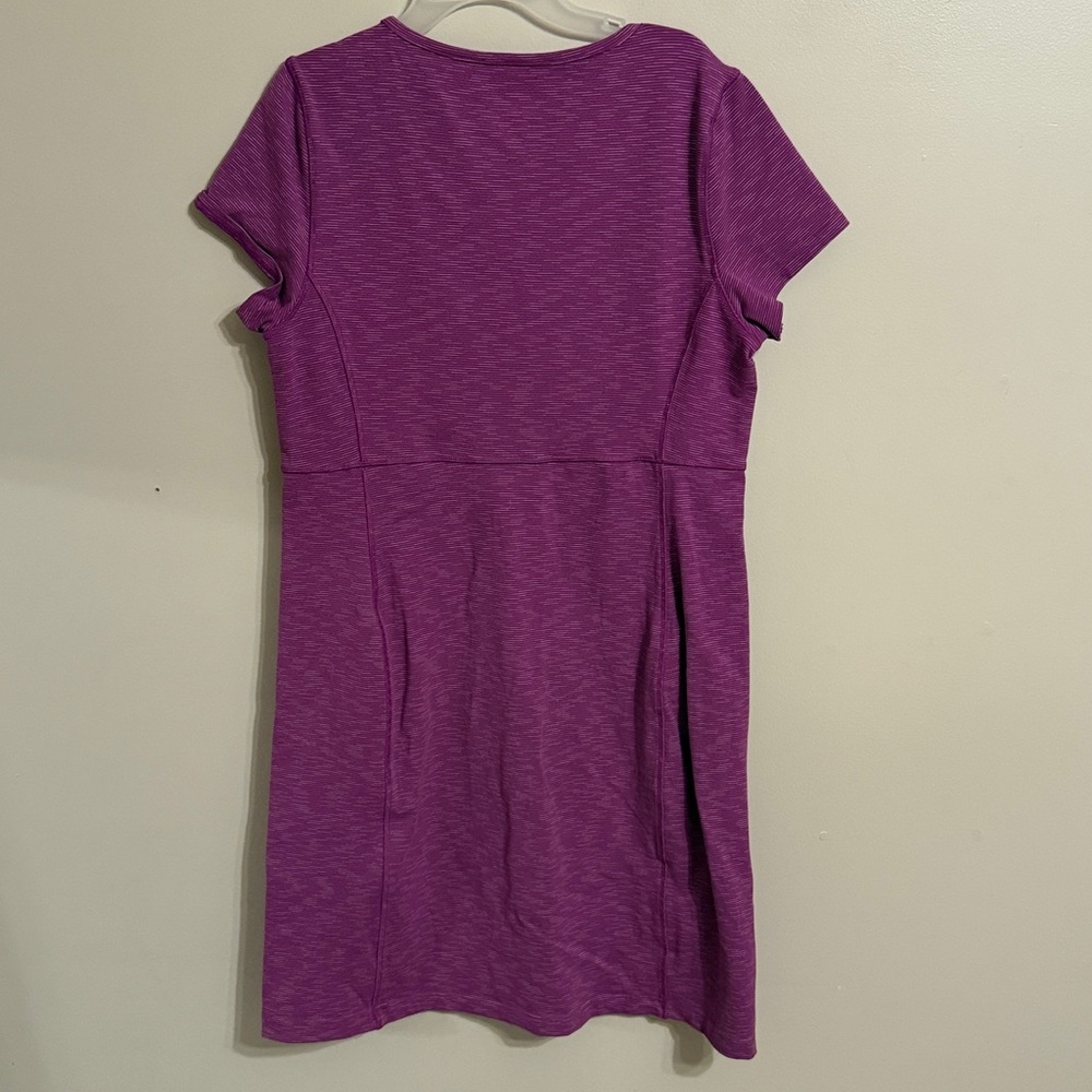 Duluth‎ Trading Co Women’s Short Sleeve Athletic Dress With Pocket Size Medium - Picture 5 of 5